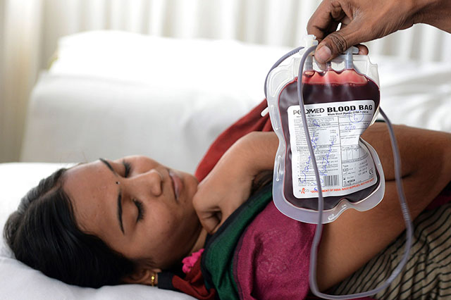 INDIA-HEALTH-BLOOD